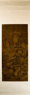 Lot 372 - LANDSCAPE SCROLL , GUO XI (1023-CIRCA 1085)